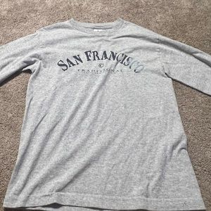 San Francisco Grey Long Sleeve